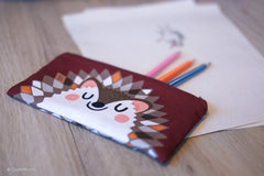 Tierbeutel Igel Käselotti Panel - Canvas - Swafing - Stoffmeisterei