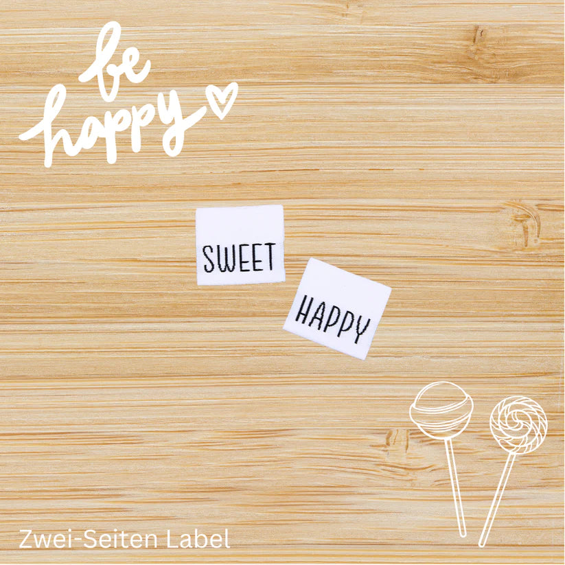 Weblabel Sweet Happy