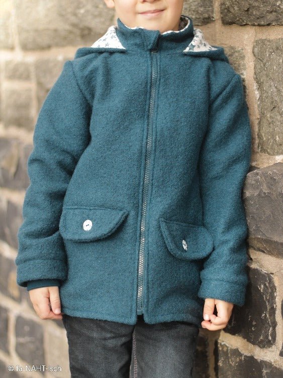 Wollwalk Walkloden 100% Schurwolle Naomi Swafing smaragd