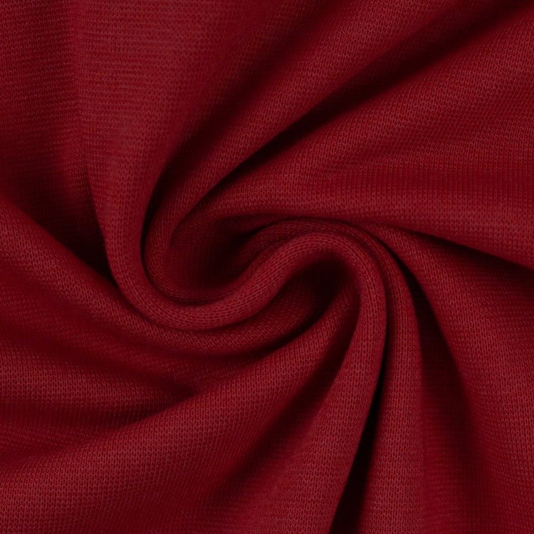XL Bündchen Heike - Swafing rot - Stoffmeisterei