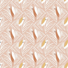 RJR Fabrics - Baumwollwebware - Pond Life - In the Nest - Evening Light Fabric - by Indico Designs